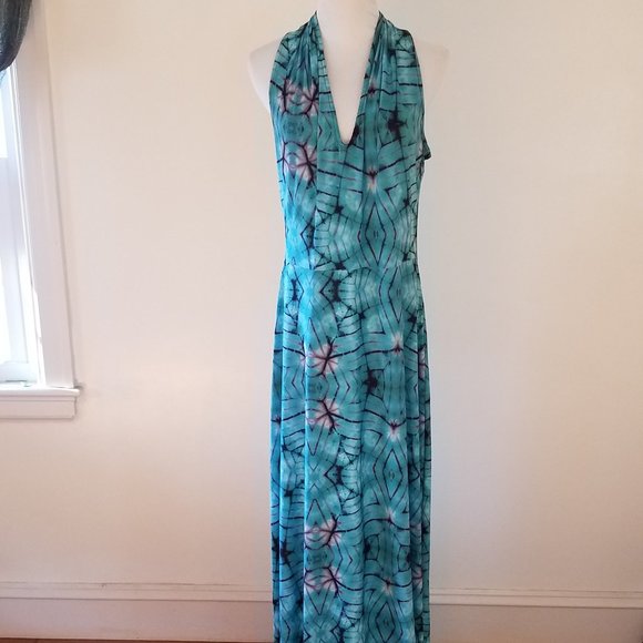 Viereck Dresses & Skirts - NEW Viereck Tye Dye Sleeveless Maxi Dress XL